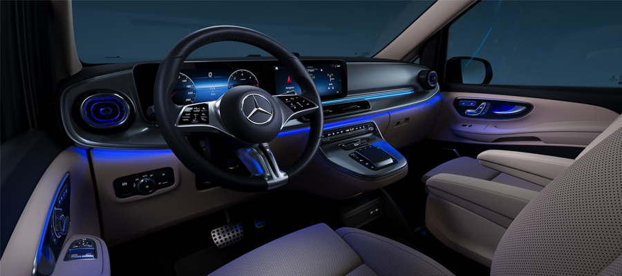 Electric VIP Travel in Copenhagen: Mercedes EQV Luxury Service | Best Limousine Service Copenhagen Mercedes EQV The Ultimate VIP Vehicle